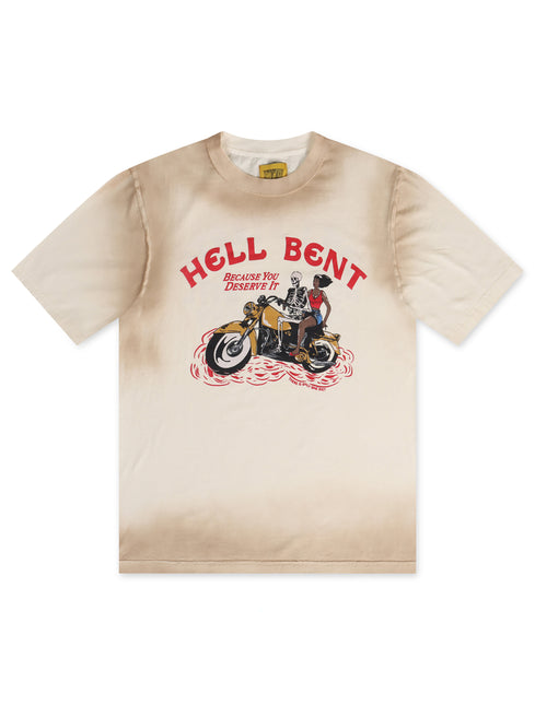 Diet Starts Monday Hell Bent Tee -Antique White