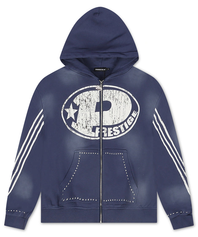Prestige Big P Hoodie - Navy Blue