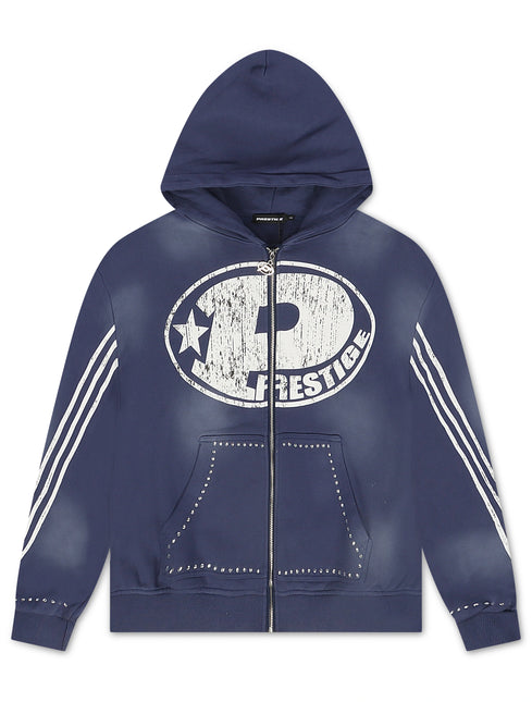 Prestige Big P Hoodie - Navy Blue