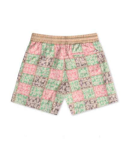 Sugarhill Blocka Shorts - Multicolor - Denim Exchange USA