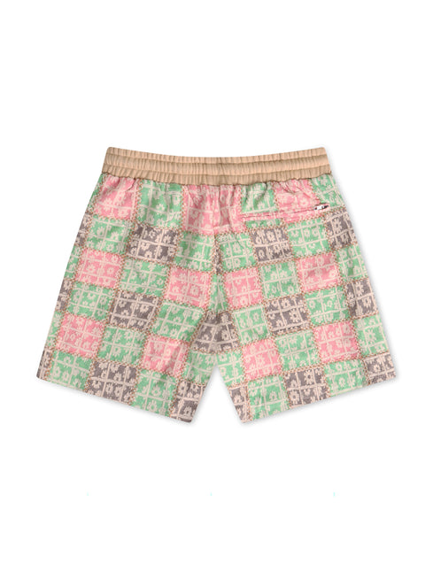 Sugarhill Blocka Shorts - Multicolor - Denim Exchange USA