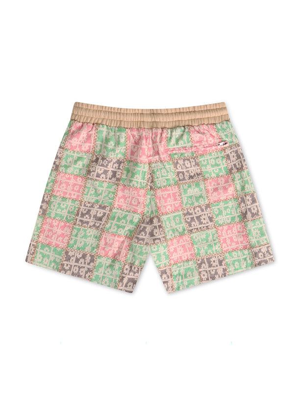 Sugarhill Blocka Shorts - Multicolor - Denim Exchange USA