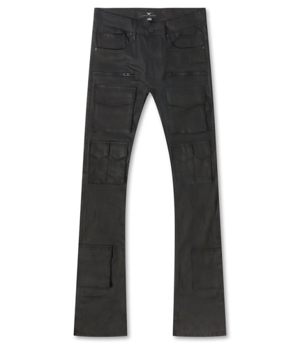 Jordan Craig Mercenary Stacked Jeans - Jet Black
