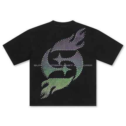 Supply West Space Cadet Boxy Tee - Black
