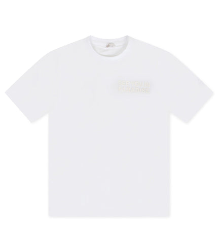 Jordan Craig Paradise Block Letter Tee - White - Denim Exchange 