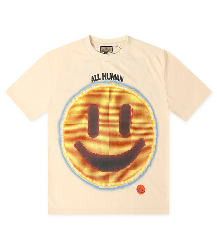All Human Enemy Tee - Cream