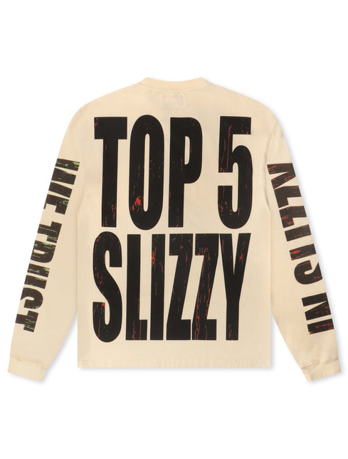 Godspeed Top 5 Slizzy Long Sleeve - Bone