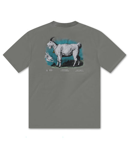 NIKE MENS OVERSIZED ACG GOAT TEE - STUCCO NIKE