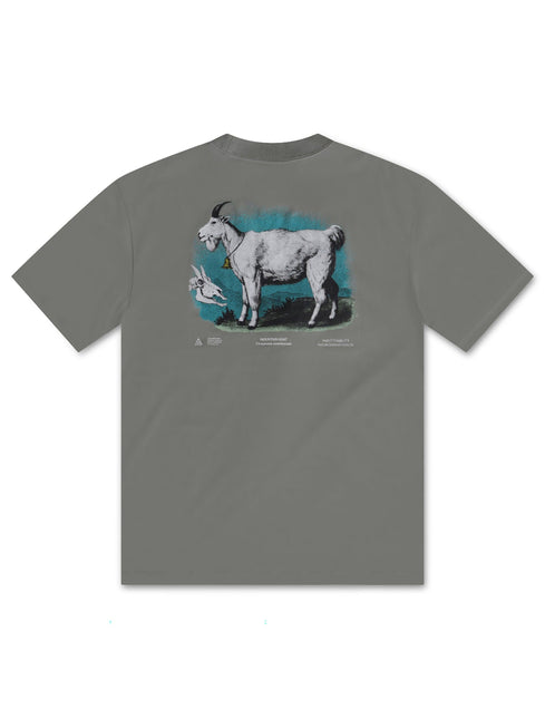 NIKE MENS OVERSIZED ACG GOAT TEE - STUCCO NIKE