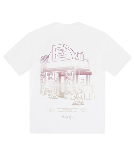 Embellish Studio Tee - White - Denim Exchange 