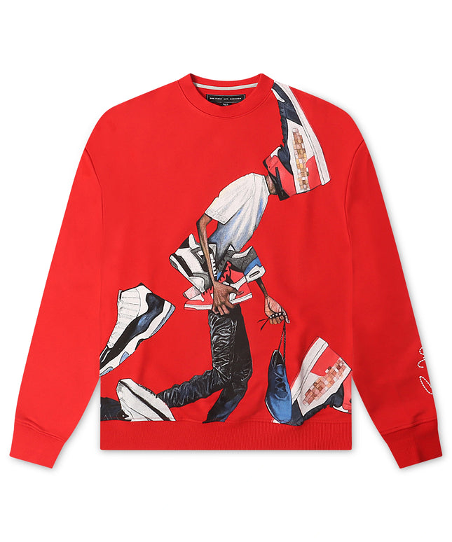 GFA Sole Power Sweatshirt - Goji Berry