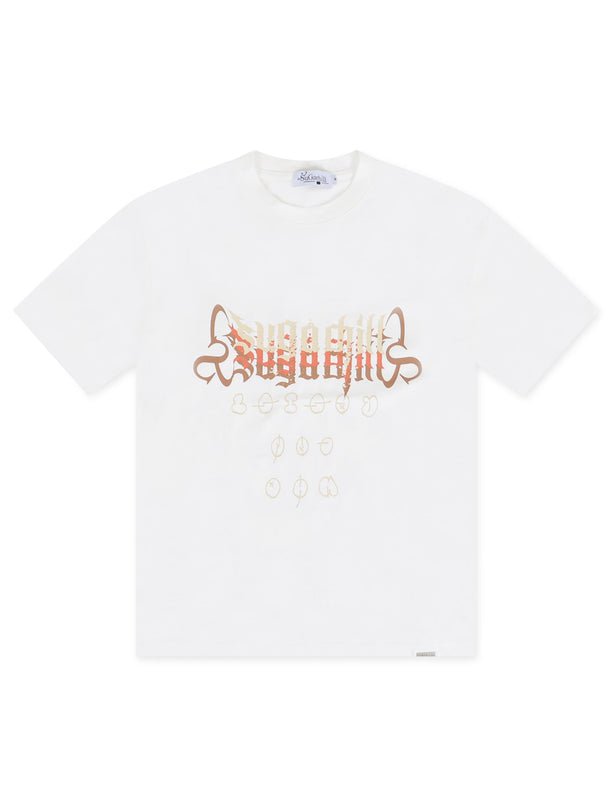 Sugarhill Sauce Tee - White - Denim Exchange 