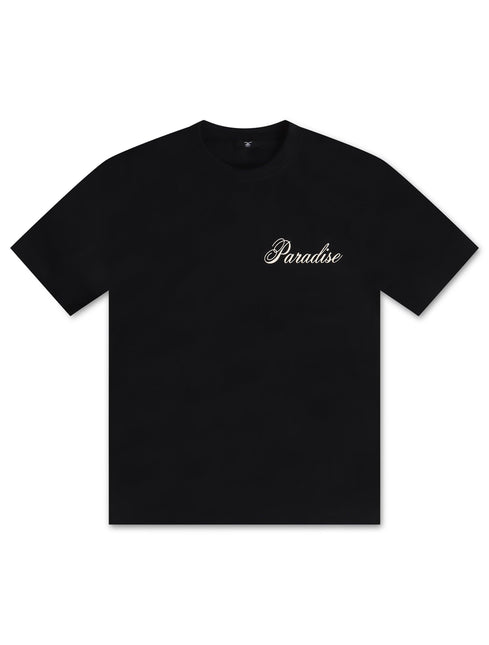 JORDAN CRAIG PARADISE SCREEN PRINTED TEE - BLACK JORDAN CRAIG