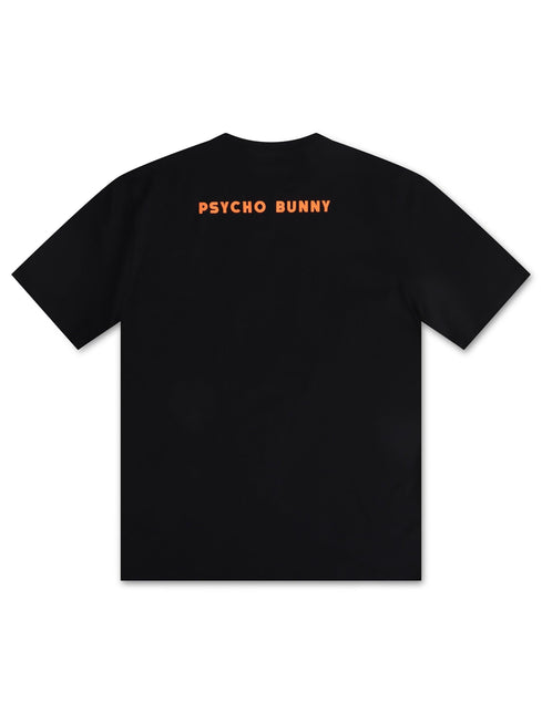 Psycho Bunny Wellington Graphic Tee - Black - Denim Exchange 