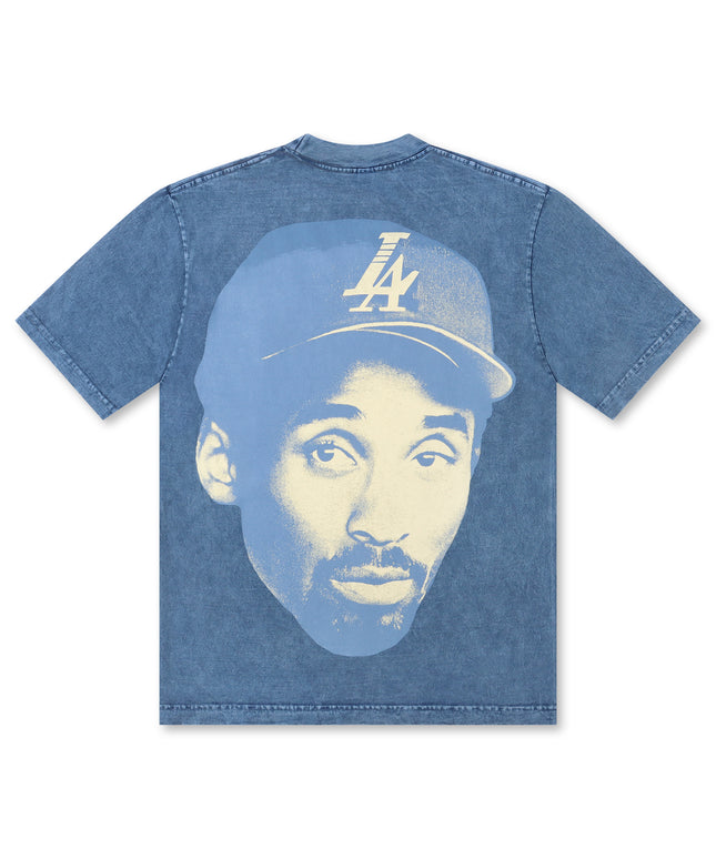 Stargazing Kobe Dodgers T-Shirt - Denim Wash