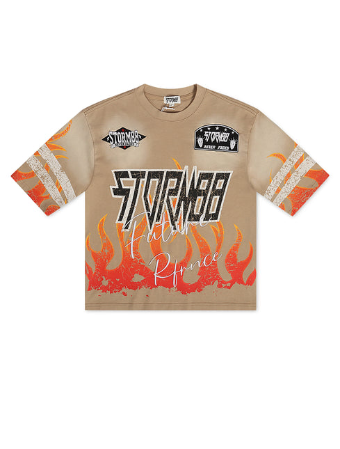 Kleep Mizen Single Knit Tee - Khaki