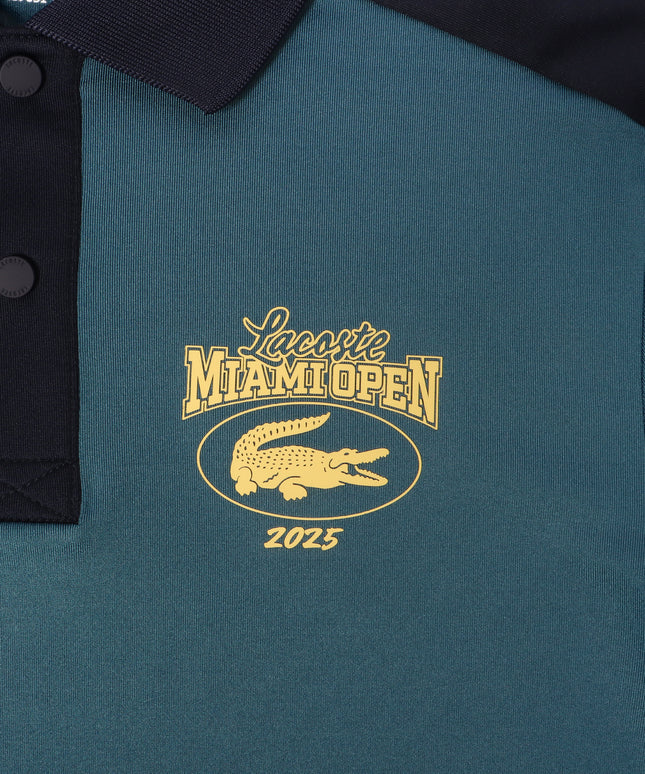Lacoste Sport Miami Open 2025 Polo - Teal