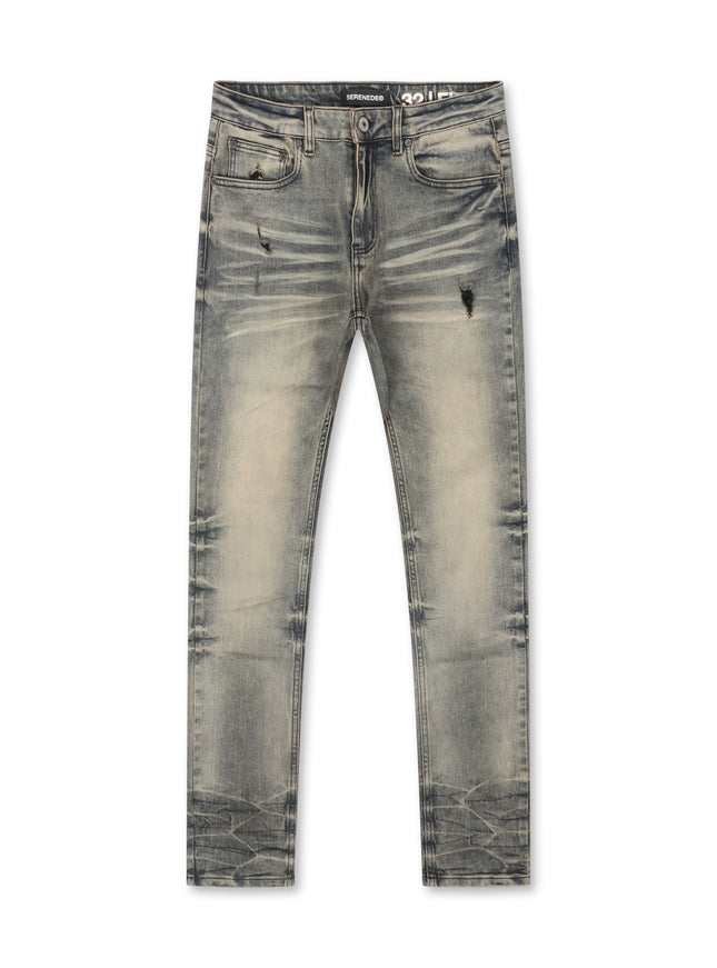 Serenede Gunmetal Slim Jeans - Metal