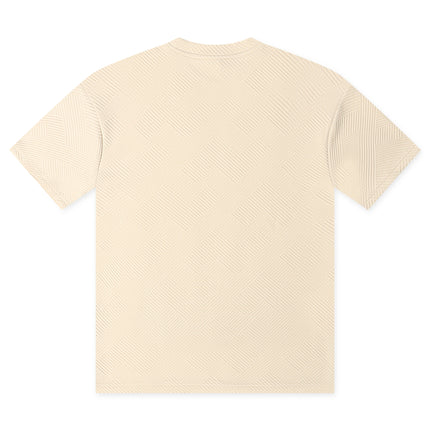 Denim Exchange Knit Tee - Ivory