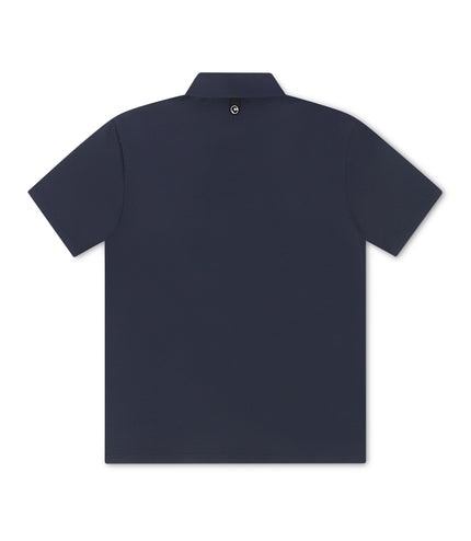 Malbon Fairway Polo - Navy