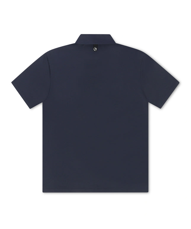 Malbon Fairway Polo - Navy