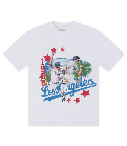 STARGAZING KIRK GIBSON TEE - WHITE STARGAZING