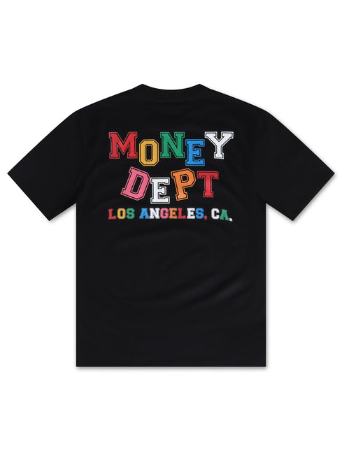 Money Dept. Los Angeles Block Letters Heavyweight Tee - Multicolor