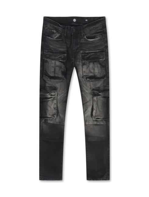 Jordan Craig Sean Cargo Jeans - Black Shadow