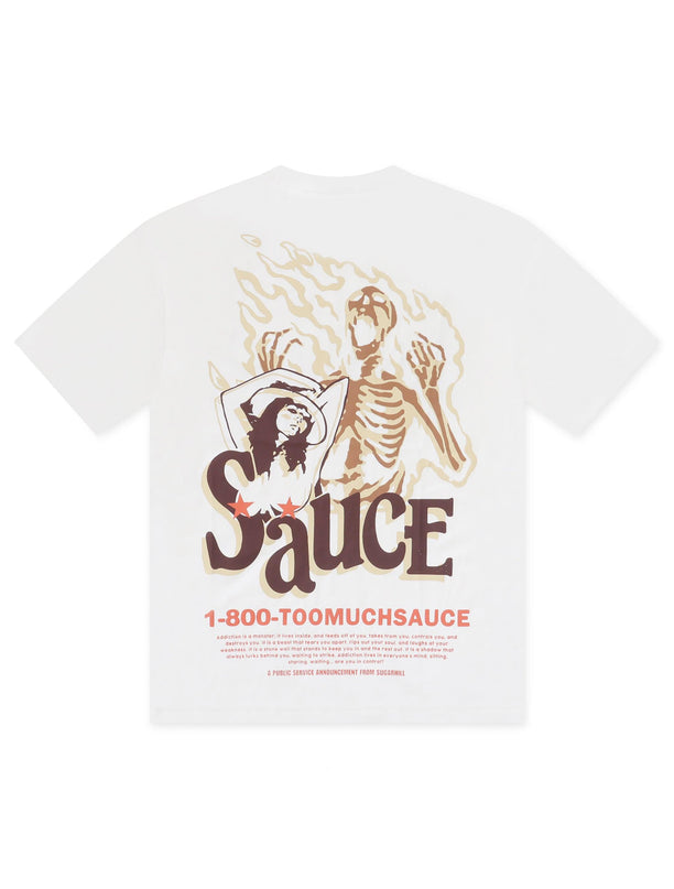 Sugarhill Sauce Tee - White - Denim Exchange 