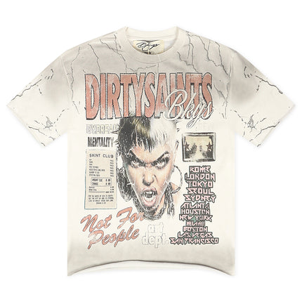 Bkys Saint Club Receipt Tee - White