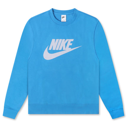 Nike Mens Club Fleece Crewneck - Photo Blue