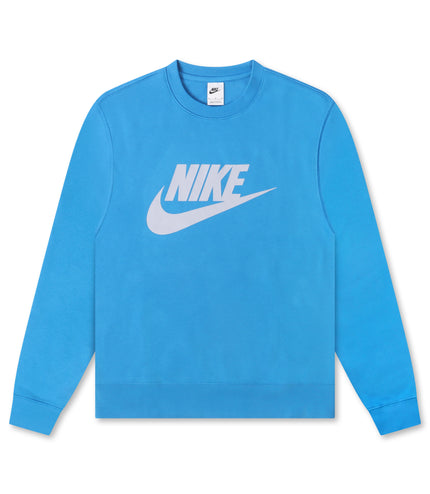 Nike Mens Club Fleece Crewneck - Photo Blue