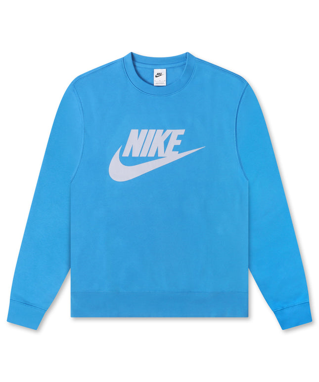 Nike Mens Club Fleece Crewneck - Photo Blue