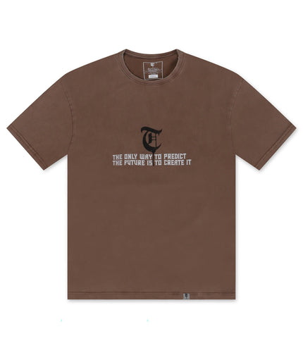 TRNCHS TEAMWORK TEE - BROWN TRNCHS