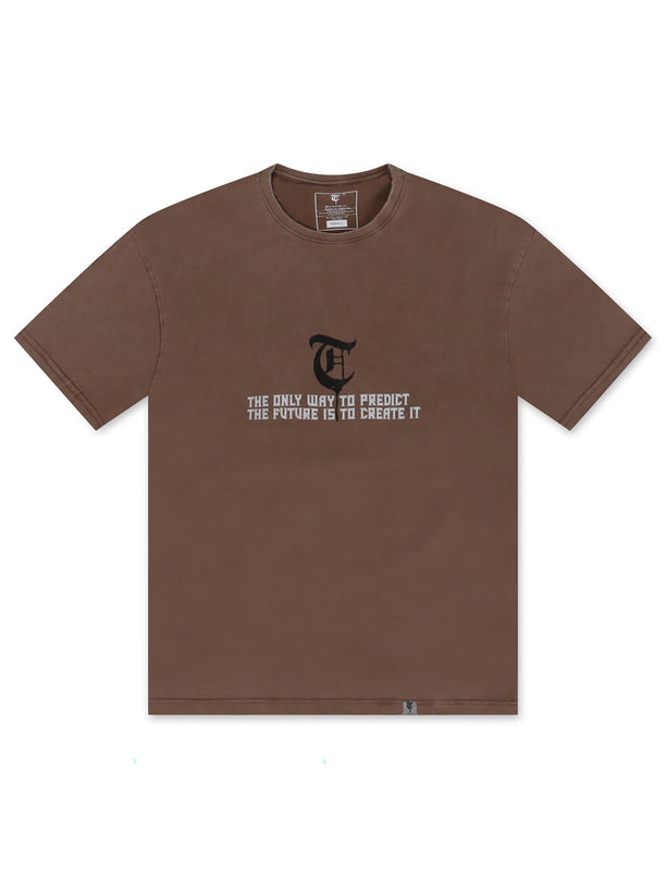 TRNCHS TEAMWORK TEE - BROWN TRNCHS