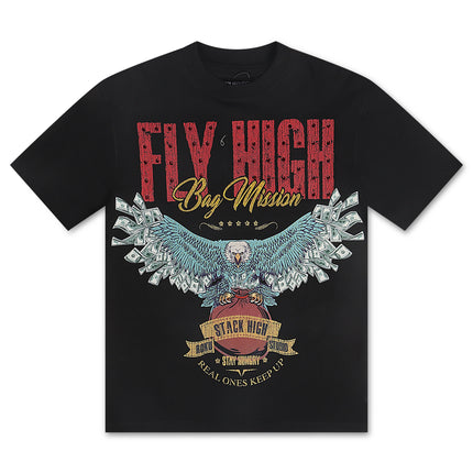 Roku Studio Fly High Boxy Tee - Black