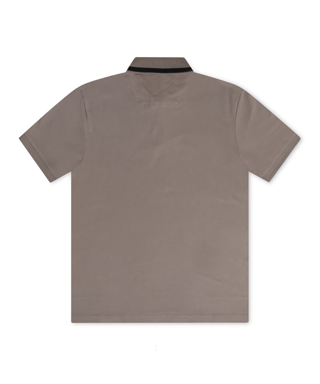 Polo Boss Green Pio Badge - Marrón