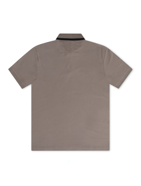 Boss Green Pio Badge Polo - Brown