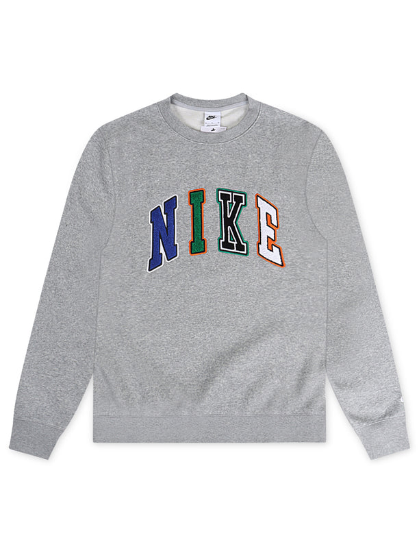 Nike Mens Club Crewneck - Dark Grey