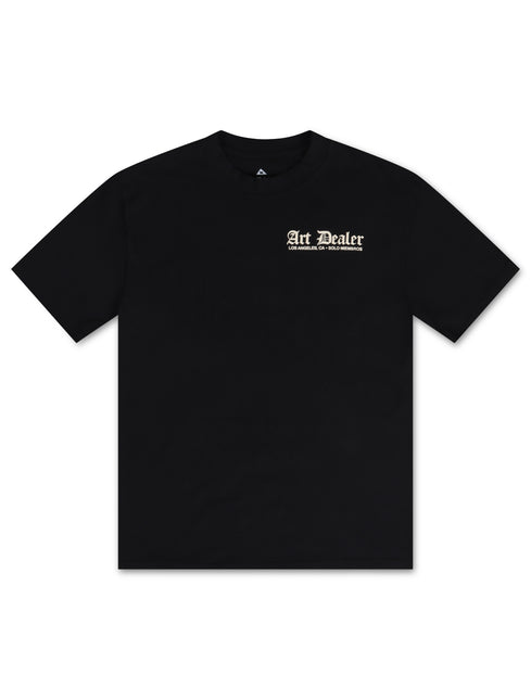 Artiko Art Dealer Tee - Black/Cream