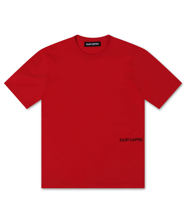 Silent Chapters Wolves Tee - Red/Black - Denim Exchange 