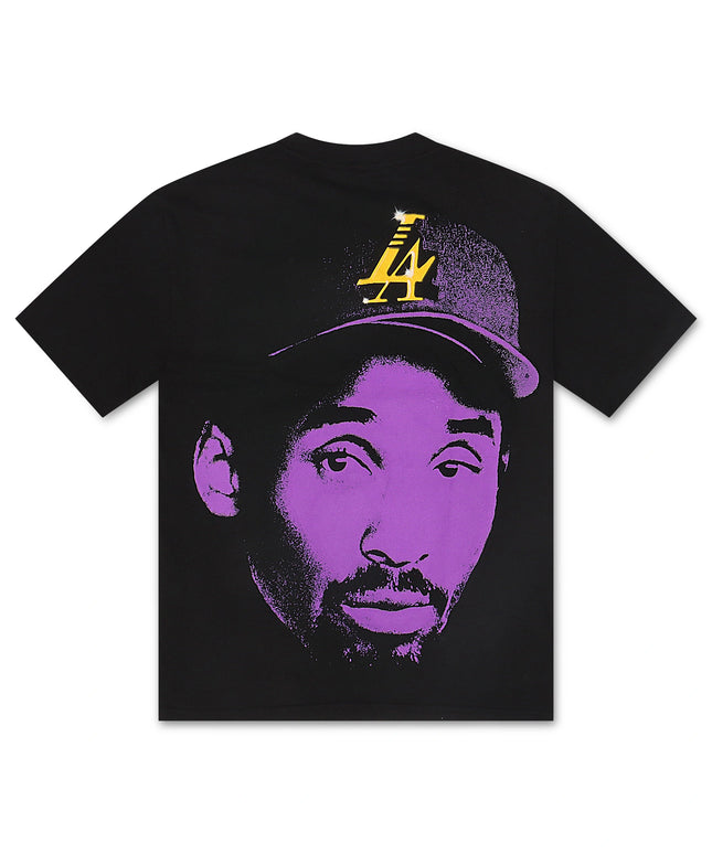 Stargazing Kobe Lakers T-Shirt - Black