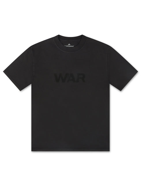 Warsaint Sunfaded Tee - Faded Black/Black