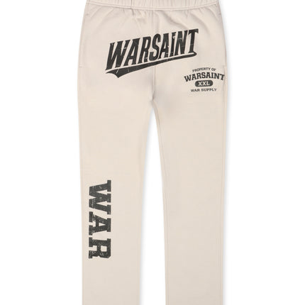 Warsaint War Supply Sweatpants - Cream