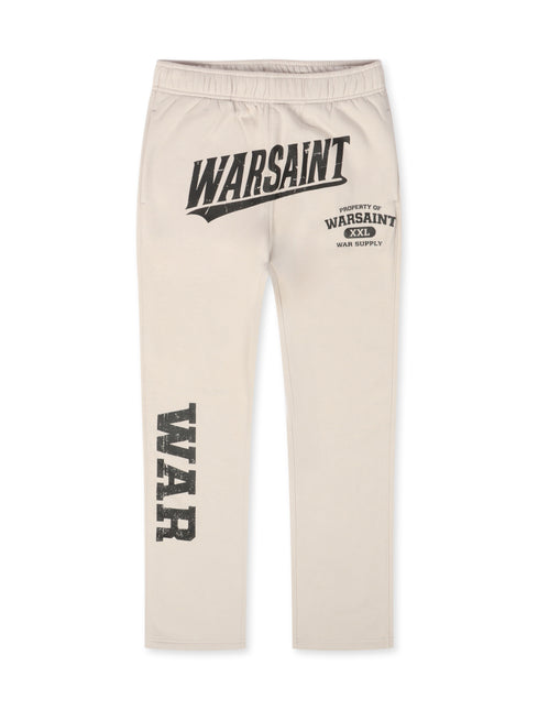 Warsaint War Supply Sweatpants - Cream