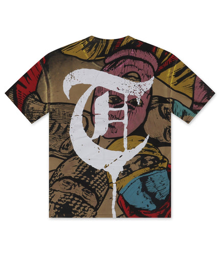 TRNCHS TEAMWORK TEE - BROWN TRNCHS