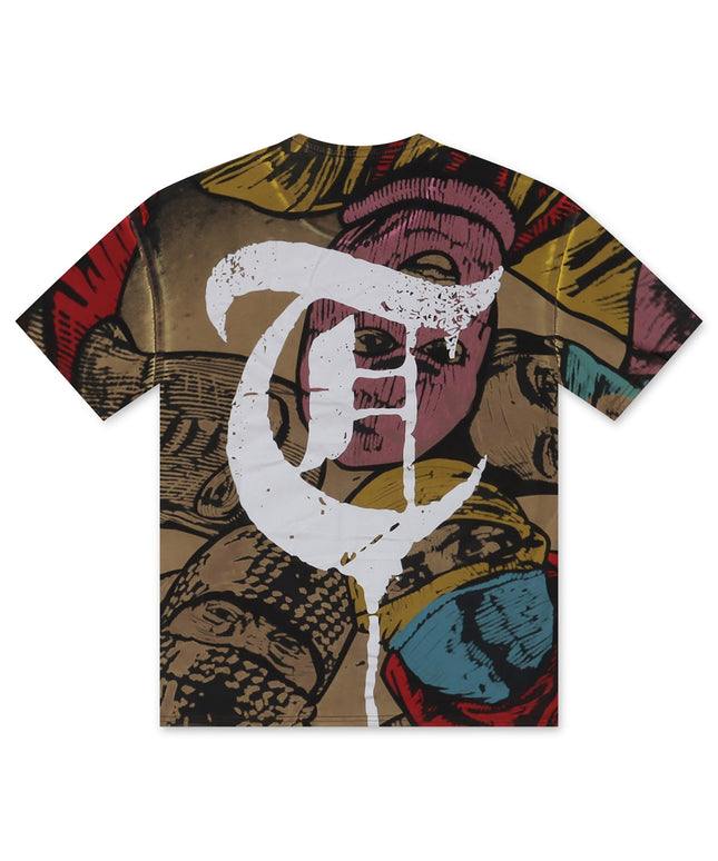 TRNCHS TEAMWORK TEE - BROWN TRNCHS