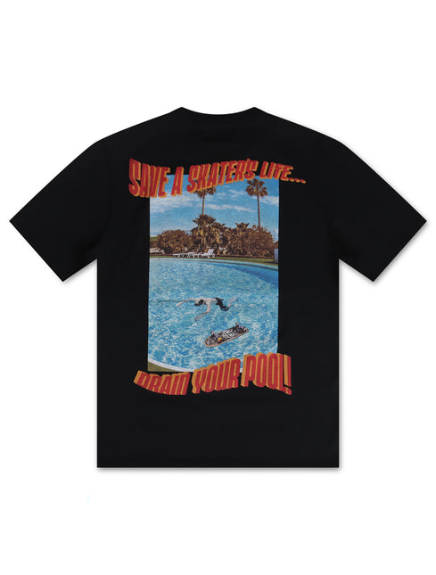 Cult Of Individuality Save a Skater Tee - Pirate Black