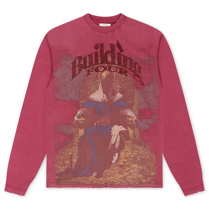 BLDG4 Golden Rule Knit Long Sleeve - Wine
