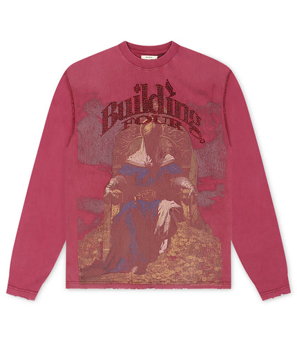 BLDG4 Golden Rule Knit Long Sleeve - Wine